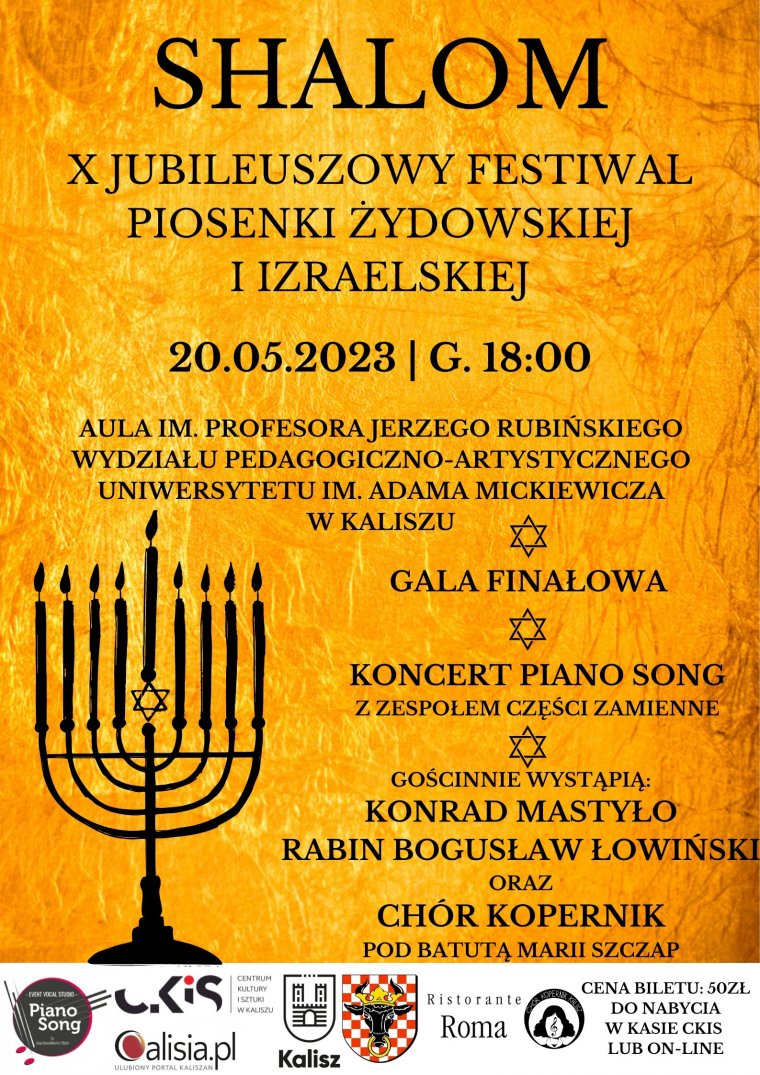 Festiwal Piosenki Żydowskiej i Izraelskiej Shalom
