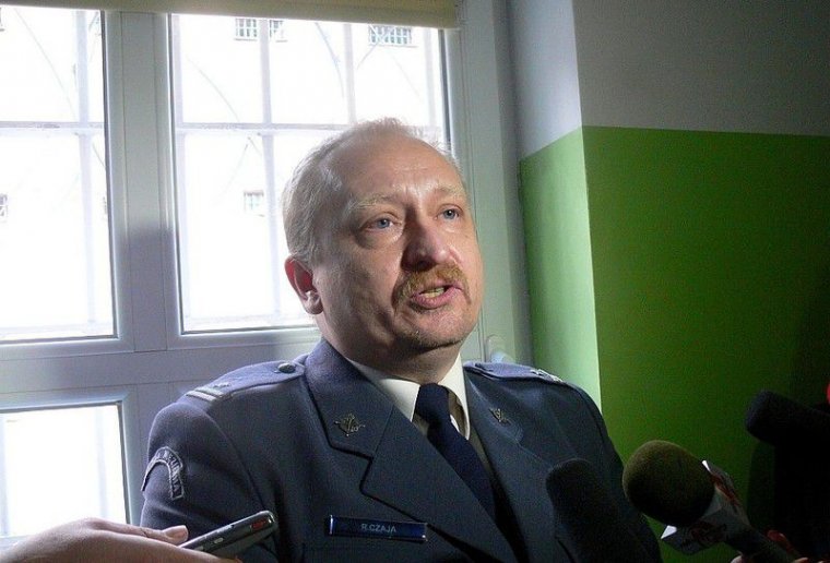 mjr Remigiusz Czaja, rzecznik kaliskiego więzienia