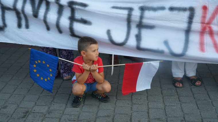 Protest pod Sądem - Kalisz 20.07.2018r. 