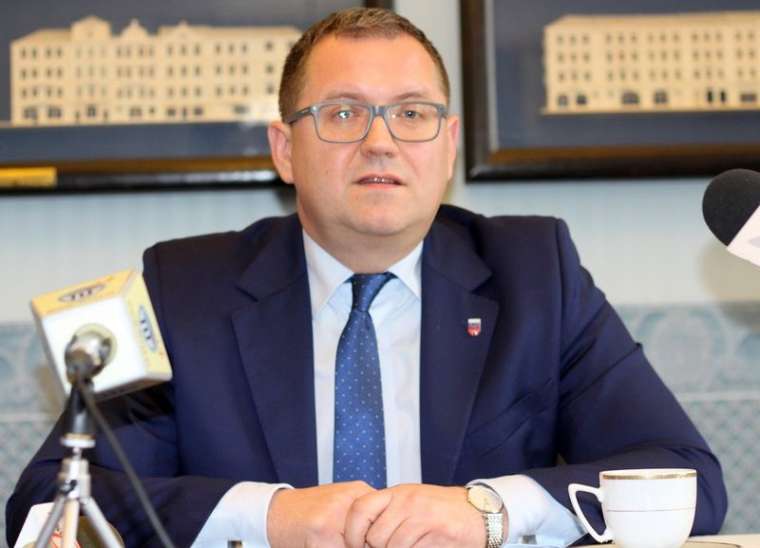 Prezydent Kalisza Grzegorz Sapiński
