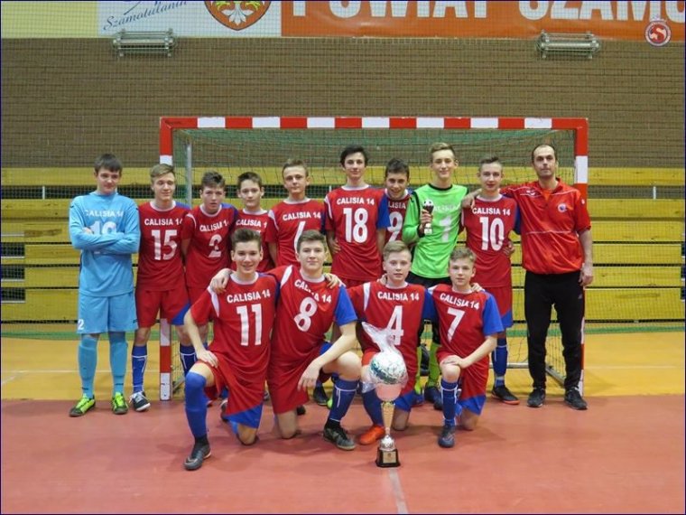 KP Calisia 14 II Kalisz - Mistrzowie Wielkopolski w Futsalu U-14
