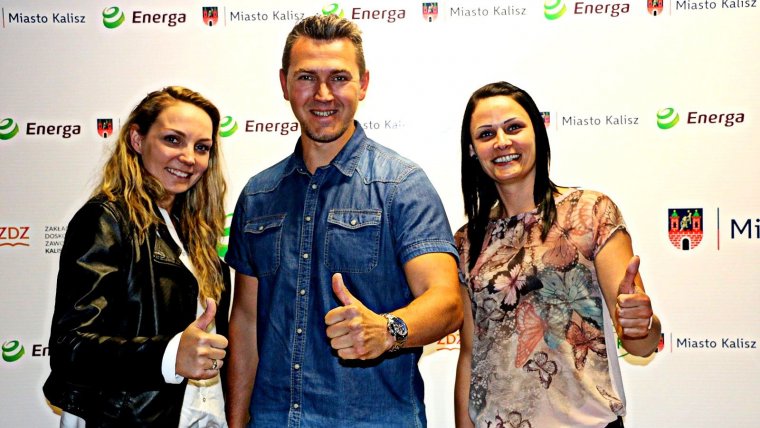 Od lewej: Natalia Krawulska, Mariusz Wiktorowicz i Justyna Raczyńska