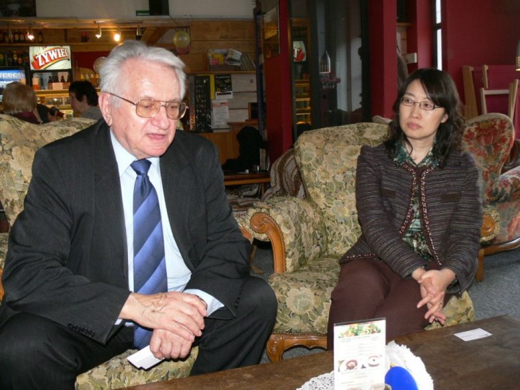dr Zdzisław Góralczyk i Han Mei