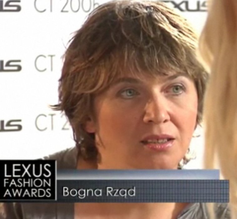 klatka z filmu na Lexus Fashion Awards
